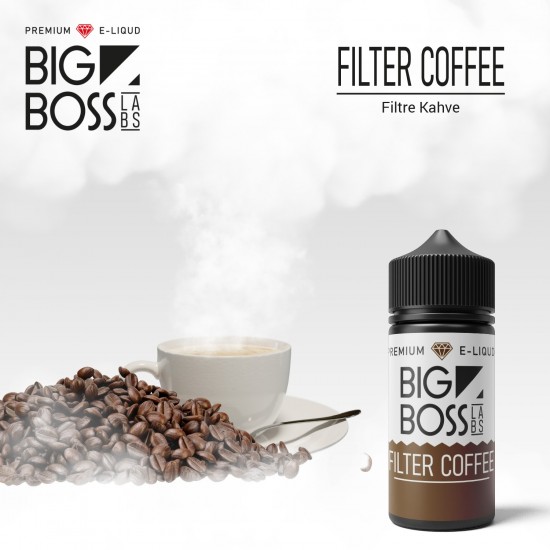 Big Boss 60 ML Filter Coffe Likit  en uygun fiyatlar ile ozelbuhar.coda! Big Boss 60 ML Filter Coffe Likit özellikleri, fiyatı, incelemesi, yorumları ve taksit seçenekleri için hemen tıklayın!