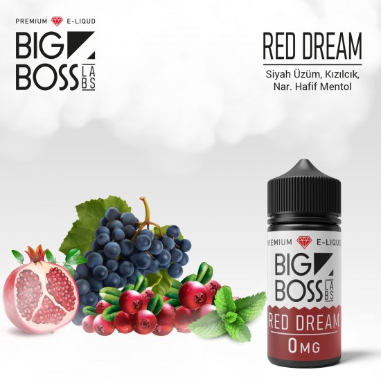 Big Boss 60 ML Red Dream Likit  en uygun fiyatlar ile ozelbuhar.coda! Big Boss 60 ML Red Dream Likit özellikleri, fiyatı, incelemesi, yorumları ve taksit seçenekleri için hemen tıklayın!