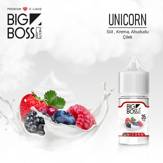 Big Boss Unicorn 30 ML Likit  en uygun fiyatlar ile ozelbuhar.coda! Big Boss Unicorn 30 ML Likit özellikleri, fiyatı, incelemesi, yorumları ve taksit seçenekleri için hemen tıklayın!