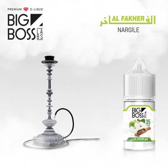 Big Boss Al Fakher 30 ML Salt Likit  en uygun fiyatlar ile ozelbuhar.coda! Big Boss Al Fakher 30 ML Salt Likit özellikleri, fiyatı, incelemesi, yorumları ve taksit seçenekleri için hemen tıklayın!