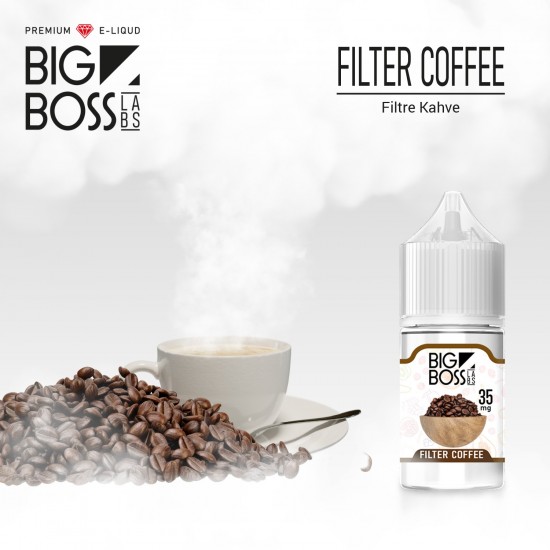 Big Boss Filter Coffe 30 ML Likit  en uygun fiyatlar ile ozelbuhar.coda! Big Boss Filter Coffe 30 ML Likit özellikleri, fiyatı, incelemesi, yorumları ve taksit seçenekleri için hemen tıklayın!