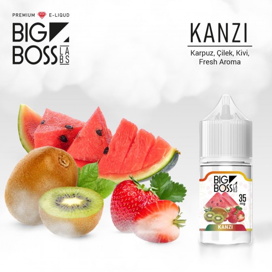 Big Boss Kanzi 30 ML Salt Likit  en uygun fiyatlar ile ozelbuhar.coda! Big Boss Kanzi 30 ML Salt Likit özellikleri, fiyatı, incelemesi, yorumları ve taksit seçenekleri için hemen tıklayın!