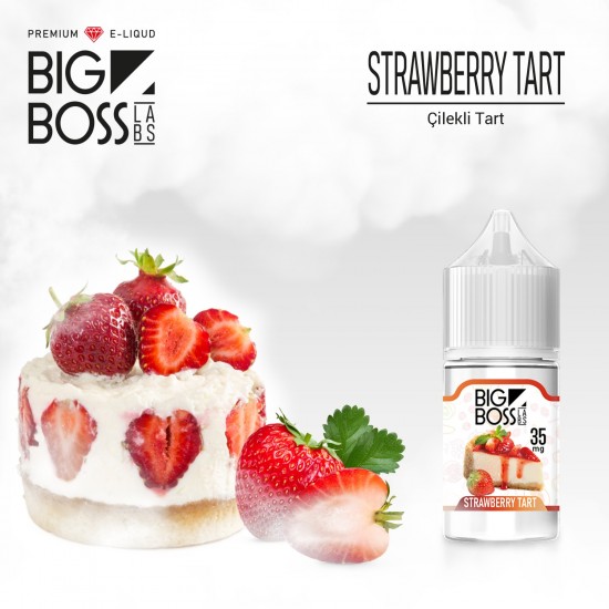 Big Boss Strawbery Tart 30 ML Likit  en uygun fiyatlar ile ozelbuhar.coda! Big Boss Strawbery Tart 30 ML Likit özellikleri, fiyatı, incelemesi, yorumları ve taksit seçenekleri için hemen tıklayın!