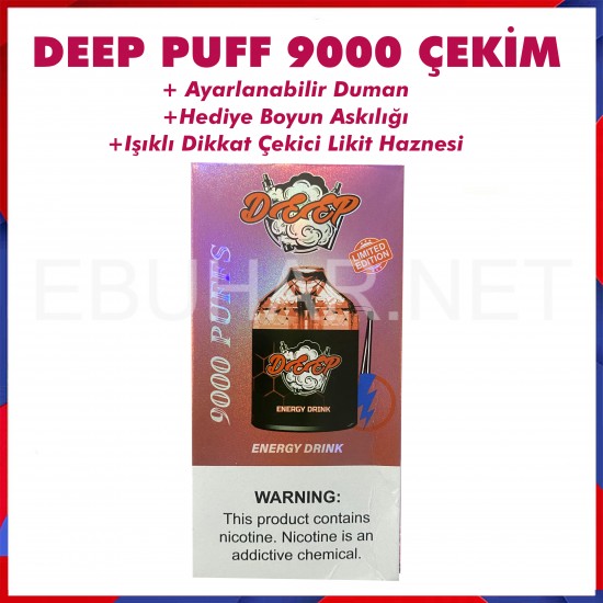 Deepbar 9000 Energy Drink  en uygun fiyatlar ile ozelbuhar.coda! Deepbar 9000 Energy Drink özellikleri, fiyatı, incelemesi, yorumları ve taksit seçenekleri için hemen tıklayın!