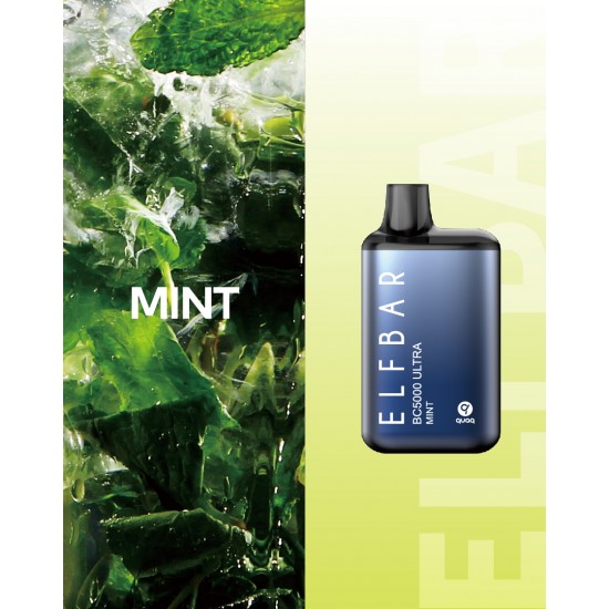 Elf Bar BC5000 Ultra Mint  en uygun fiyatlar ile ozelbuhar.coda! Elf Bar BC5000 Ultra Mint özellikleri, fiyatı, incelemesi, yorumları ve taksit seçenekleri için hemen tıklayın!