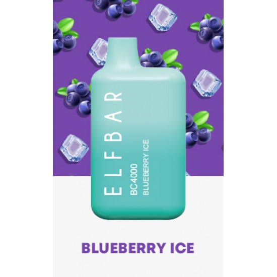 Elfbar 4000 Bluebrery ice  en uygun fiyatlar ile ozelbuhar.coda! Elfbar 4000 Bluebrery ice özellikleri, fiyatı, incelemesi, yorumları ve taksit seçenekleri için hemen tıklayın!