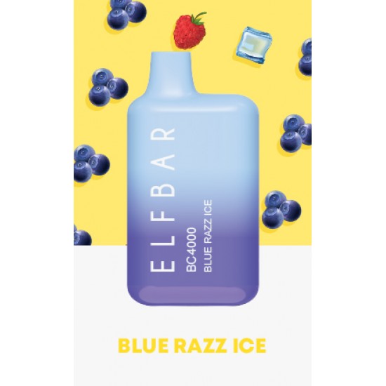 Elfbar 4000 Bluerazz ice  en uygun fiyatlar ile ozelbuhar.coda! Elfbar 4000 Bluerazz ice özellikleri, fiyatı, incelemesi, yorumları ve taksit seçenekleri için hemen tıklayın!