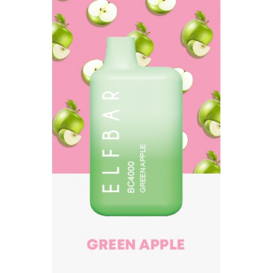 Elfbar 4000 Green apple  en uygun fiyatlar ile ozelbuhar.coda! Elfbar 4000 Green apple özellikleri, fiyatı, incelemesi, yorumları ve taksit seçenekleri için hemen tıklayın!