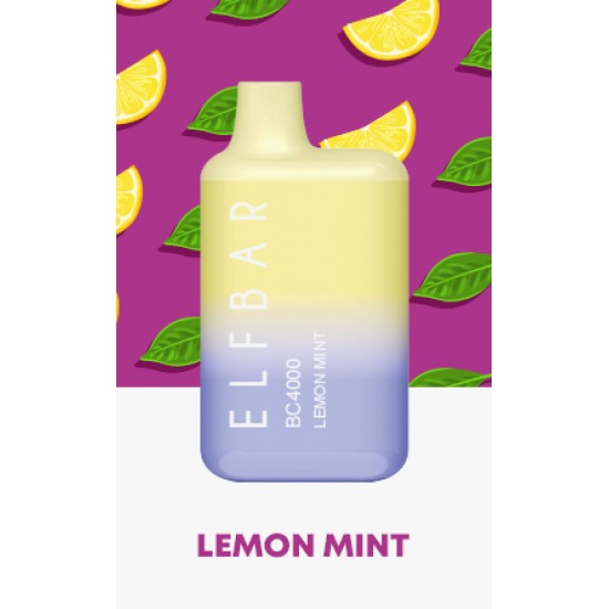 Elfbar 4000 Lemon mint  en uygun fiyatlar ile ozelbuhar.coda! Elfbar 4000 Lemon mint özellikleri, fiyatı, incelemesi, yorumları ve taksit seçenekleri için hemen tıklayın!