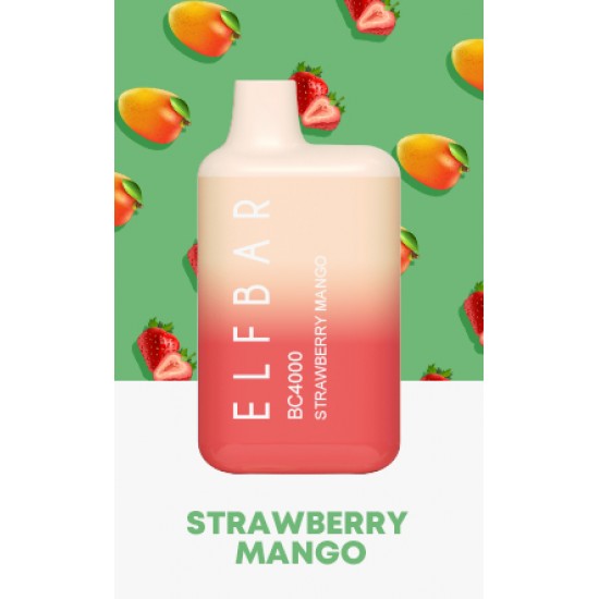 Elfbar 4000 Strawberry mango  en uygun fiyatlar ile ozelbuhar.coda! Elfbar 4000 Strawberry mango özellikleri, fiyatı, incelemesi, yorumları ve taksit seçenekleri için hemen tıklayın!