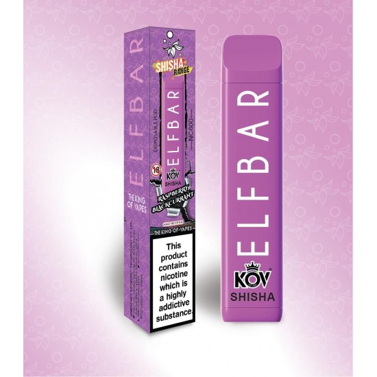 Elfbar Sisha NC600 Raspberry Blackcurrant  en uygun fiyatlar ile ozelbuhar.coda! Elfbar Sisha NC600 Raspberry Blackcurrant özellikleri, fiyatı, incelemesi, yorumları ve taksit seçenekleri için hemen tıklayın!