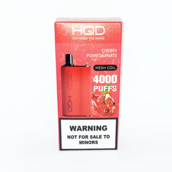 HQD BOX 4000 Cherry pomegranate  en uygun fiyatlar ile ozelbuhar.coda! HQD BOX 4000 Cherry pomegranate özellikleri, fiyatı, incelemesi, yorumları ve taksit seçenekleri için hemen tıklayın!