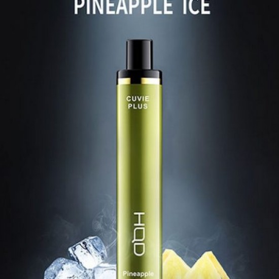 HQD Cuvie Plus 1200 PineApple Ice  en uygun fiyatlar ile ozelbuhar.coda! HQD Cuvie Plus 1200 PineApple Ice özellikleri, fiyatı, incelemesi, yorumları ve taksit seçenekleri için hemen tıklayın!