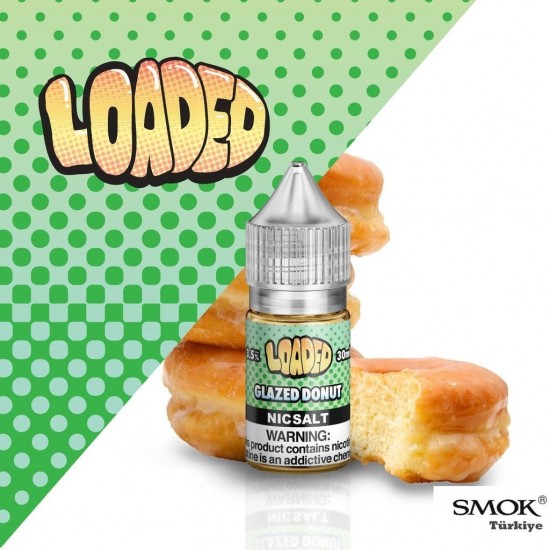Loaded Glazed Donut 30 ML Salt Likit  en uygun fiyatlar ile ozelbuhar.coda! Loaded Glazed Donut 30 ML Salt Likit özellikleri, fiyatı, incelemesi, yorumları ve taksit seçenekleri için hemen tıklayın!