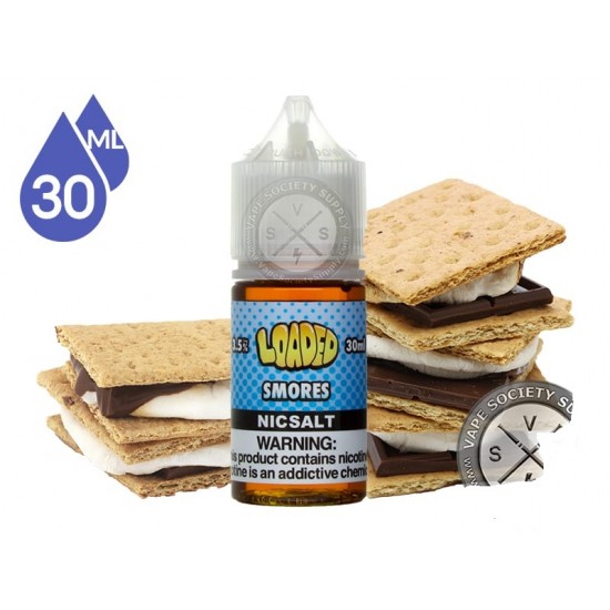 Loaded Smores 30ML Salt Likit  en uygun fiyatlar ile ozelbuhar.coda! Loaded Smores 30ML Salt Likit özellikleri, fiyatı, incelemesi, yorumları ve taksit seçenekleri için hemen tıklayın!