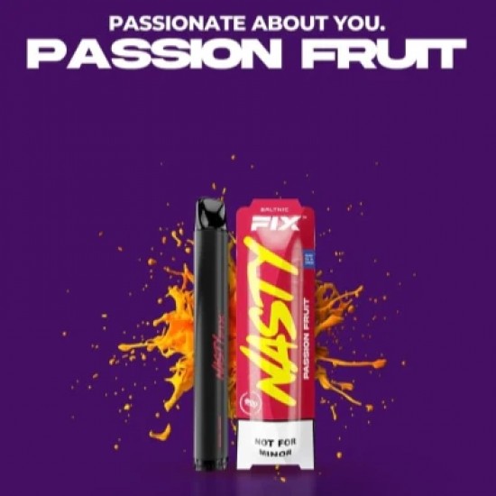 Nasty Fix 800 Passion Fruit  en uygun fiyatlar ile ozelbuhar.coda! Nasty Fix 800 Passion Fruit özellikleri, fiyatı, incelemesi, yorumları ve taksit seçenekleri için hemen tıklayın!