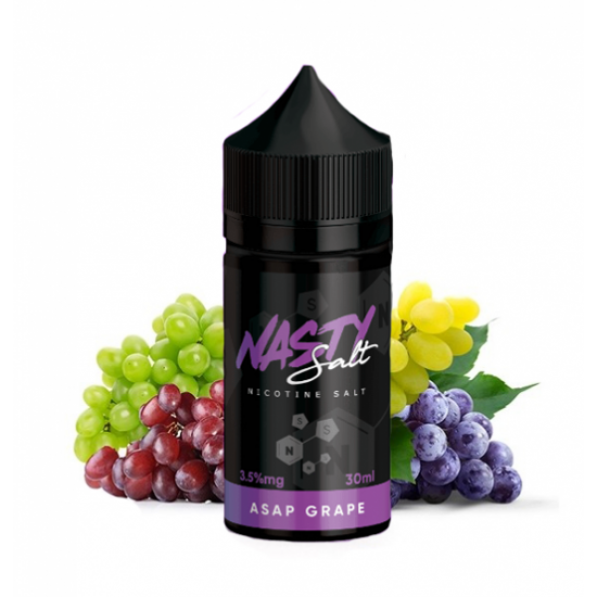 Nasty Juice Asap Grape 30ML Premium Salt Likit  en uygun fiyatlar ile ozelbuhar.coda! Nasty Juice Asap Grape 30ML Premium Salt Likit özellikleri, fiyatı, incelemesi, yorumları ve taksit seçenekleri için hemen tıklayın!
