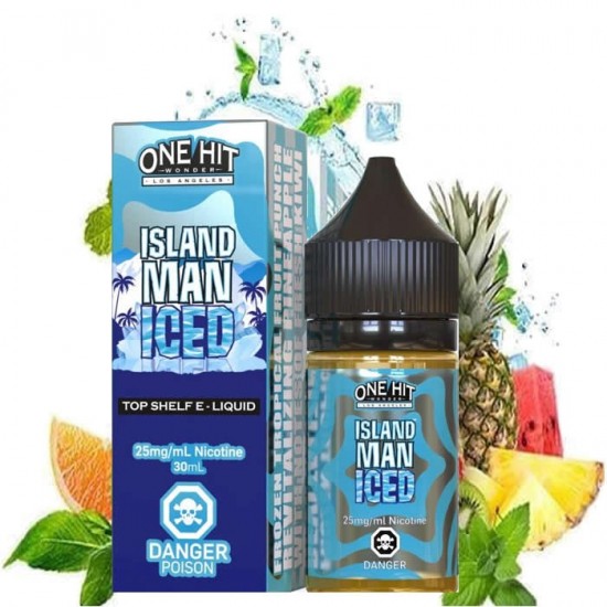 One Hit Wonder Island Man İced 30ml Premium Salt Likit  en uygun fiyatlar ile ozelbuhar.coda! One Hit Wonder Island Man İced 30ml Premium Salt Likit özellikleri, fiyatı, incelemesi, yorumları ve taksit seçenekleri için hemen tıklayın!