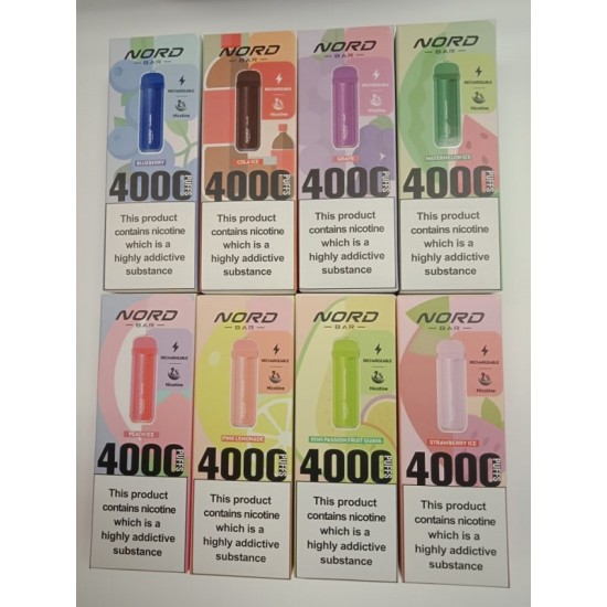Smok Nord Bar 4000 Puff Şarj Edilebilir Tek Kullanımlık Elektronik Sigara  en uygun fiyatlar ile ozelbuhar.coda! Smok Nord Bar 4000 Puff Şarj Edilebilir Tek Kullanımlık Elektronik Sigara özellikleri, fiyatı, incelemesi, yorumları ve taksit seçenekleri içi