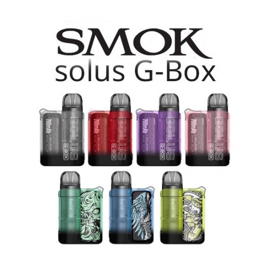 Smok Solus G-Box Pod Elektronik Sigara  en uygun fiyatlar ile ozelbuhar.coda! Smok Solus G-Box Pod Elektronik Sigara özellikleri, fiyatı, incelemesi, yorumları ve taksit seçenekleri için hemen tıklayın!