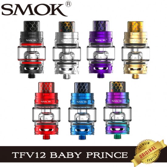 SMOK TFV12 Baby Prince Tank 4.5ml  en uygun fiyatlar ile ozelbuhar.coda! SMOK TFV12 Baby Prince Tank 4.5ml özellikleri, fiyatı, incelemesi, yorumları ve taksit seçenekleri için hemen tıklayın!