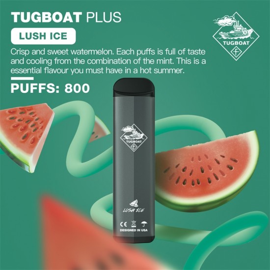 Tugboat Plus 800 Lush ice  en uygun fiyatlar ile ozelbuhar.coda! Tugboat Plus 800 Lush ice özellikleri, fiyatı, incelemesi, yorumları ve taksit seçenekleri için hemen tıklayın!