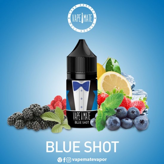 Vape Mate Blue Shot 30 ML Salt Likit  en uygun fiyatlar ile ozelbuhar.coda! Vape Mate Blue Shot 30 ML Salt Likit özellikleri, fiyatı, incelemesi, yorumları ve taksit seçenekleri için hemen tıklayın!