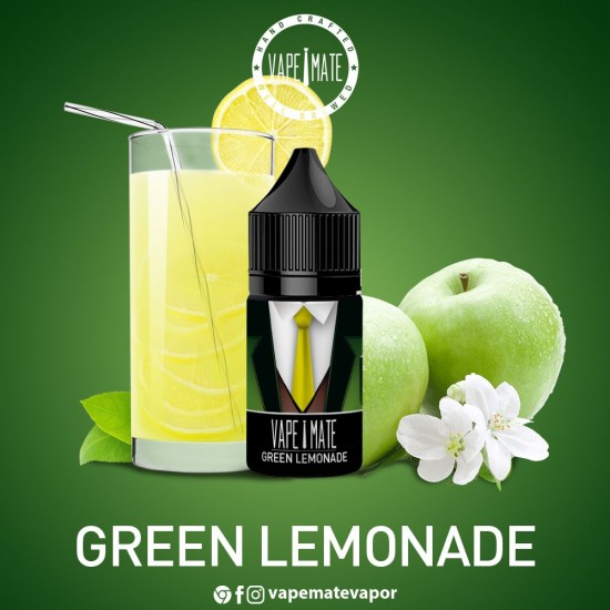 Vape Mate Green Lemonade 30 ML Salt Likit  en uygun fiyatlar ile ozelbuhar.coda! Vape Mate Green Lemonade 30 ML Salt Likit özellikleri, fiyatı, incelemesi, yorumları ve taksit seçenekleri için hemen tıklayın!