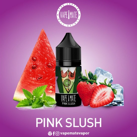 Vape Mate Pink Slush 30 ML Salt Likit  en uygun fiyatlar ile ozelbuhar.coda! Vape Mate Pink Slush 30 ML Salt Likit özellikleri, fiyatı, incelemesi, yorumları ve taksit seçenekleri için hemen tıklayın!