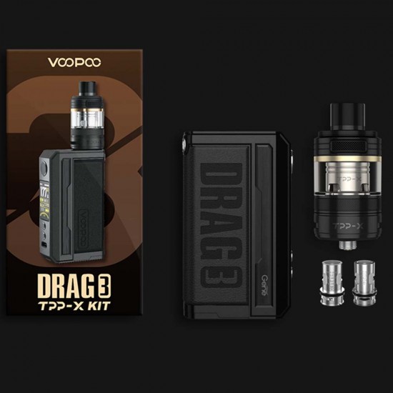 Voopoo Drag 3 TPP-X 177W Elektronik Sigara Kit  en uygun fiyatlar ile ozelbuhar.coda! Voopoo Drag 3 TPP-X 177W Elektronik Sigara Kit özellikleri, fiyatı, incelemesi, yorumları ve taksit seçenekleri için hemen tıklayın!